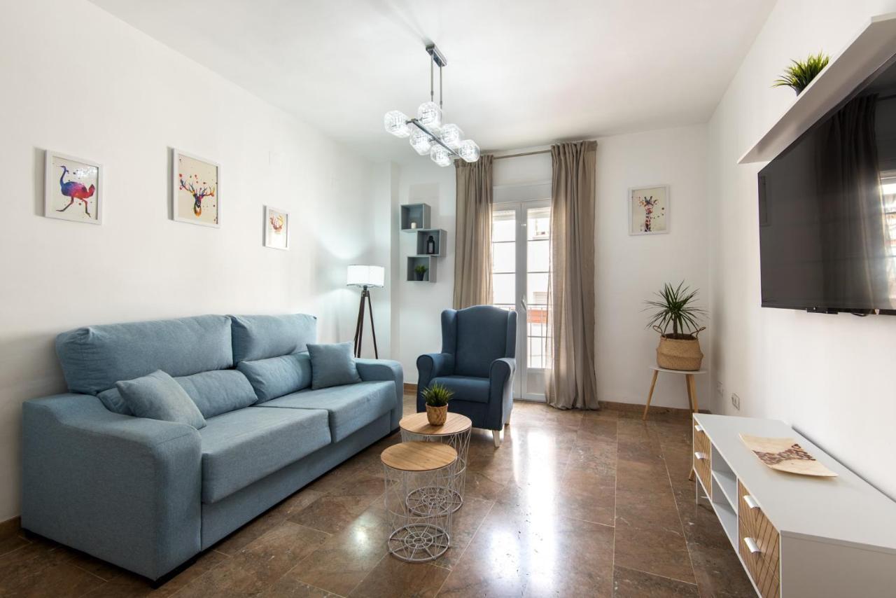 Center Apartment 2Bed 2B Aircon Wif And Parking Free Малага Экстерьер фото